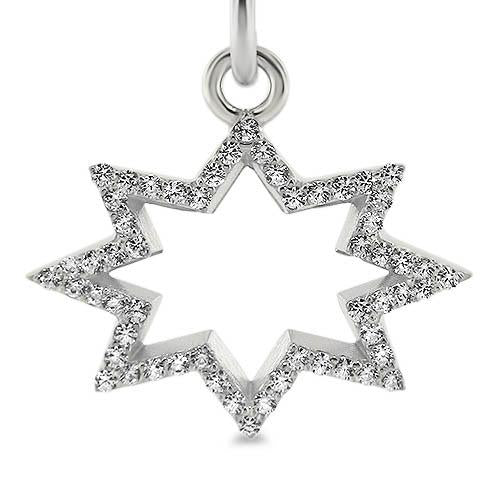 Shooting Star Diamond Pendant